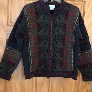 Vintage English wool sweater PL